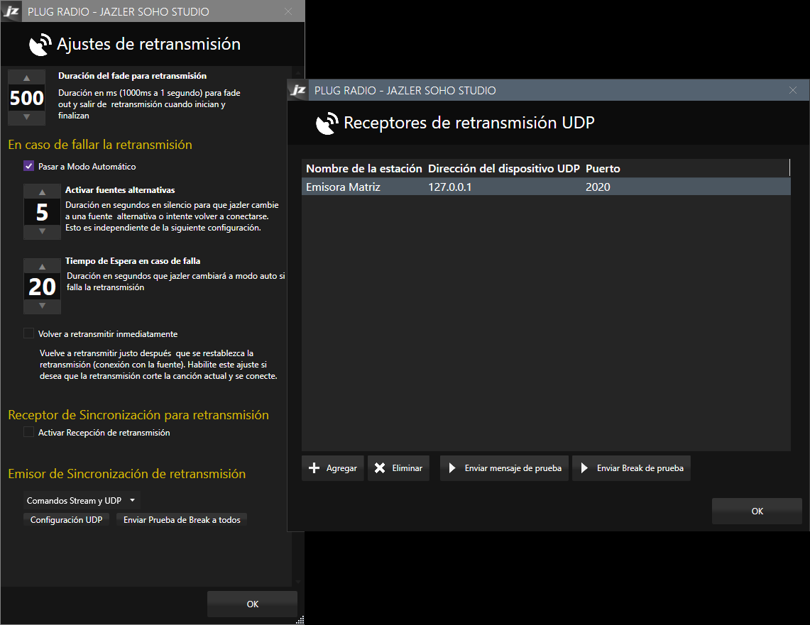 Retransmisión y UDP
