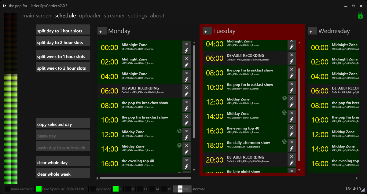 Programador semanal